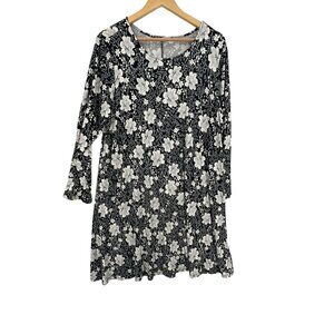 Old‎ Navy Floral Dress Women XL Cottagecore Corpcore Flowy